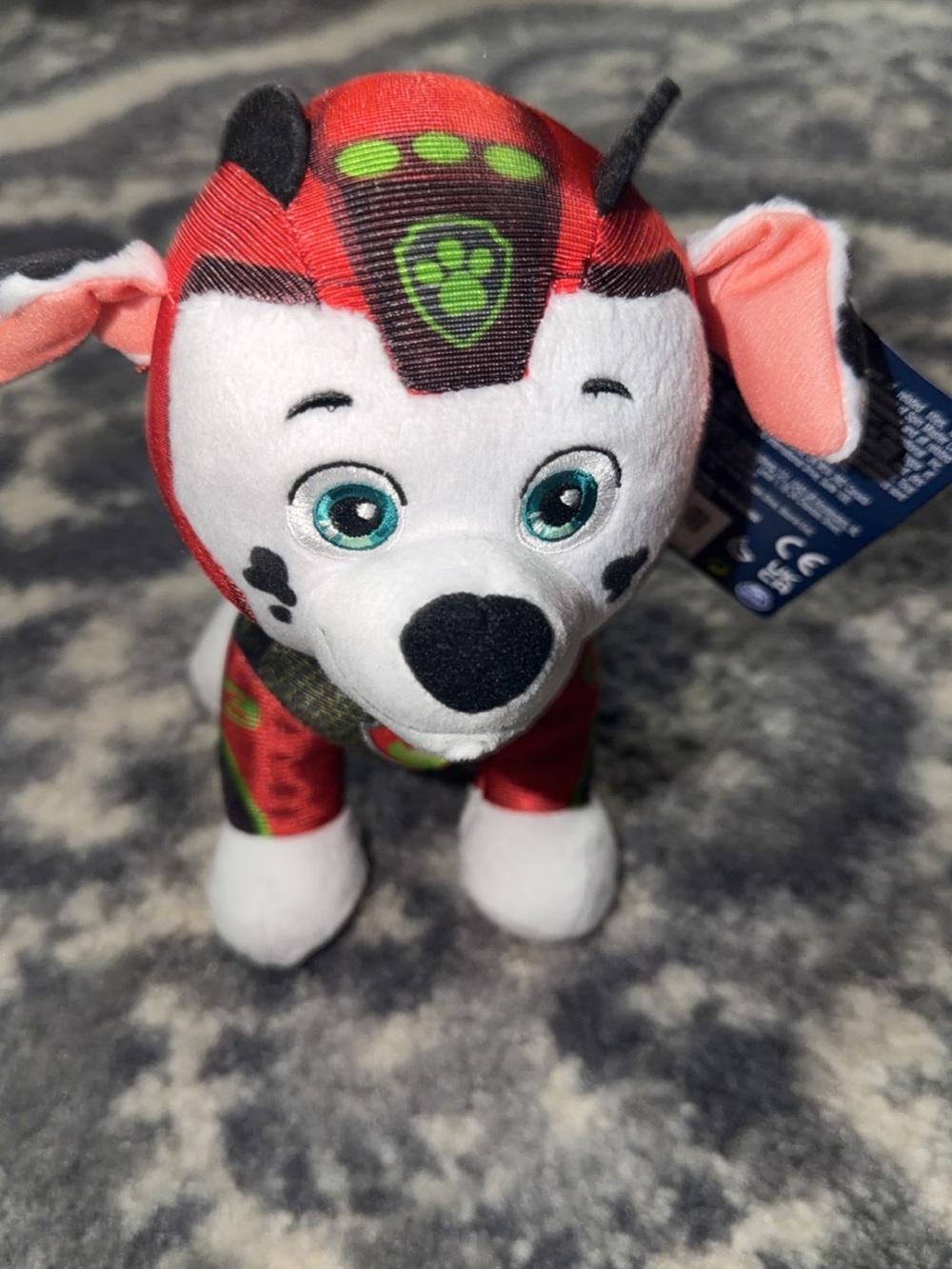 Paw Patrol Marshall Plush Toy - Red, White, Black
